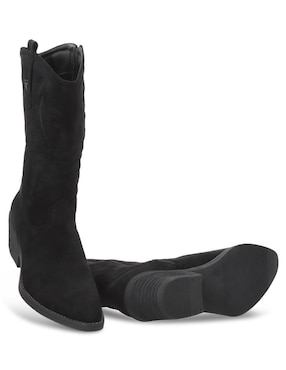 Bota cowboy media pierna Gotta para mujer
