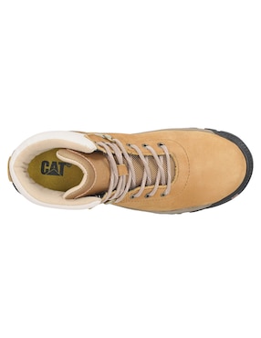 Bota al tobillo Cat de piel para mujer