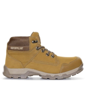 Bota arriba del tobillo Caterpillar de piel para mujer