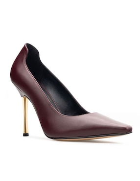 Zapatilla de piel Davenia