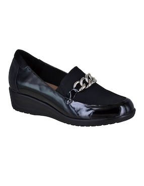 Mocasín Joyce de charol para mujer