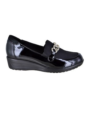 Mocasín Joyce de charol para mujer