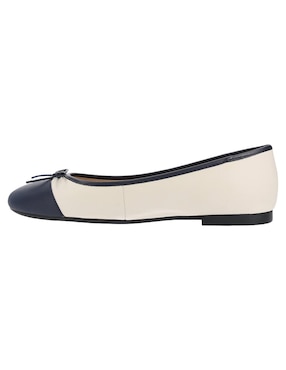 Balerina Tommy Hilfiger de cuero para mujer