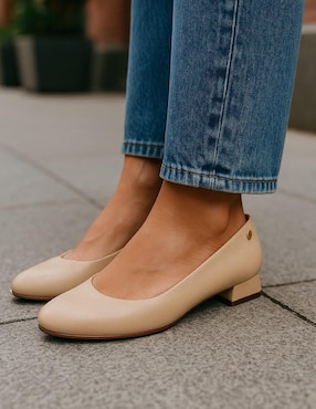 Balerina Manet Coco 01 de piel para mujer