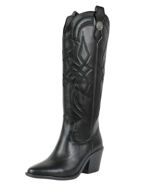 Bota cowboy abajo de la rodilla Kuali Shoes para mujer