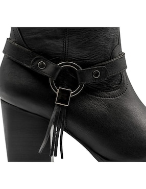 Bota arriba del tobillo Lyard de piel para mujer