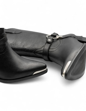 Bota arriba del tobillo Lyard de piel para mujer