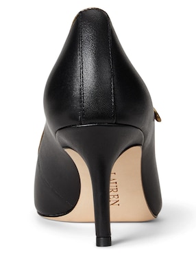 Zapatilla de piel Lauren Ralph Lauren Lanette