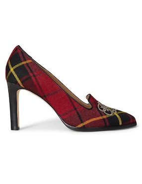 Zapatilla de piel Lauren Ralph Lauren