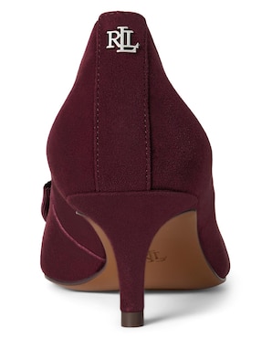 Zapatilla de piel Lauren Ralph Lauren Adrienne