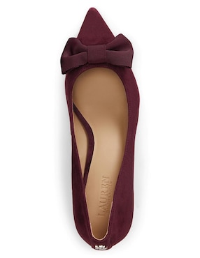 Zapatilla de piel Lauren Ralph Lauren Adrienne