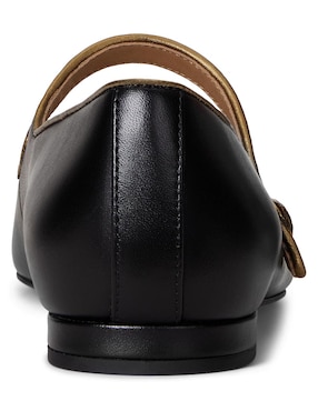 Balerina Lauren Ralph Lauren de piel para mujer