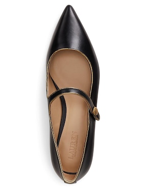 Balerina Lauren Ralph Lauren de piel para mujer