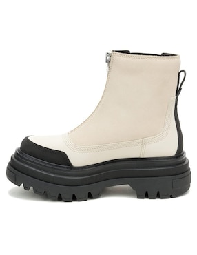 Bota arriba del tobillo Caterpillar de piel para mujer