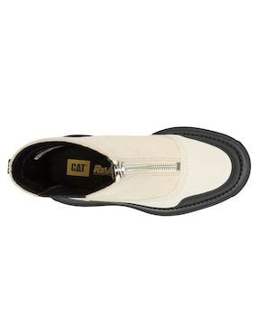 Bota arriba del tobillo Caterpillar de piel para mujer