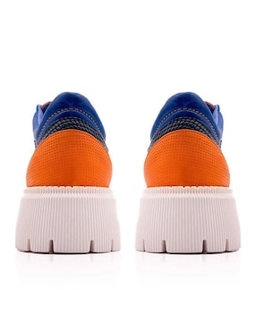Zapato Altura Siete de piel para mujer