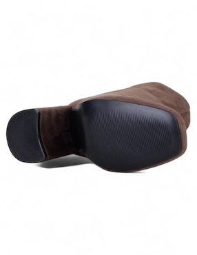 Bota arriba de la rodilla Rbcollection de gamuza para mujer