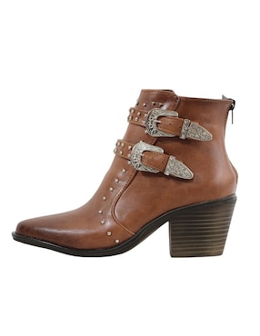 Botín al tobillo Kuali Shoes Vaqueras para mujer