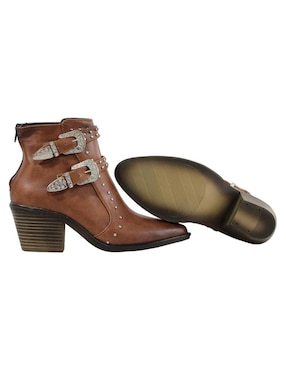 Botín al tobillo Kuali Shoes Vaqueras para mujer