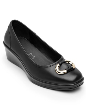 Balerina Flexi de piel para mujer
