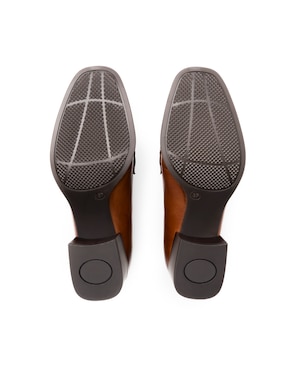 Mocasín Quirelli de piel para mujer