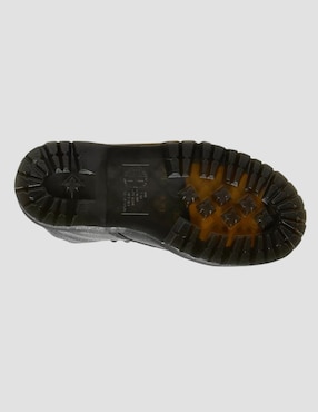 Bota combat arriba del tobillo Dr. Marten's de cuero para mujer