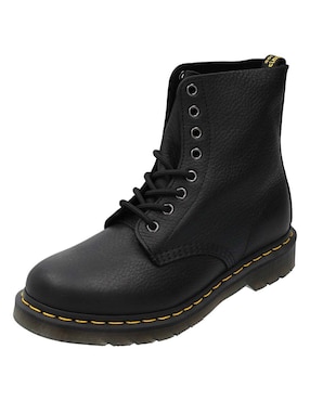 Bota arriba del tobillo Dr. Marten's de cuero para mujer