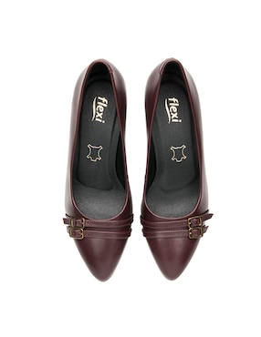 Zapatilla piel Flexi Semivestir