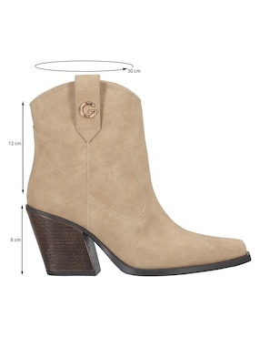 Bota arriba del tobillo GBG Los Angeles para mujer