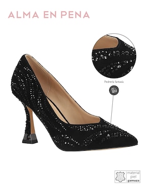 Zapatilla de piel Alma en Pena