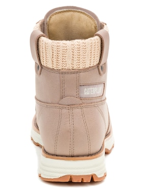 Bota al tobillo Cat de piel para mujer