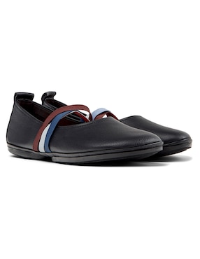 Balerina Camper Tws de piel para mujer