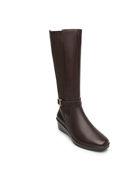 Bota abajo de la rodilla Flexi de piel para mujer Bota abajo de la rodilla Flexi de piel para mujer