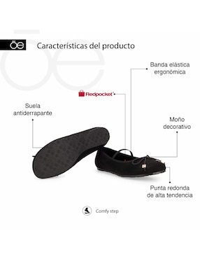 Balerina Cloe Catilia para mujer