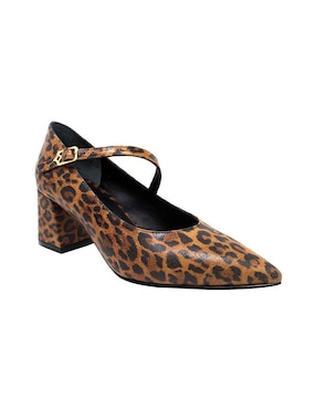 Zapatilla de piel Regina Romero Brenta