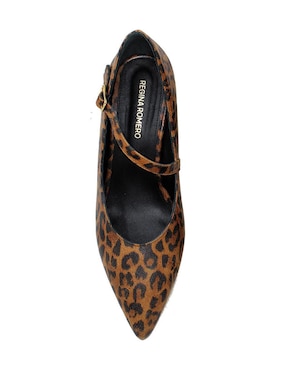 Zapatilla de piel Regina Romero Brenta