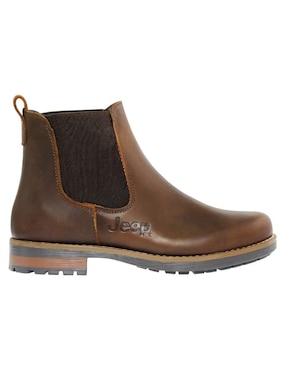 Bota al tobillo Jeep de piel para mujer