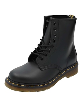 Bota arriba del tobillo Dr. Marten's de cuero para mujer