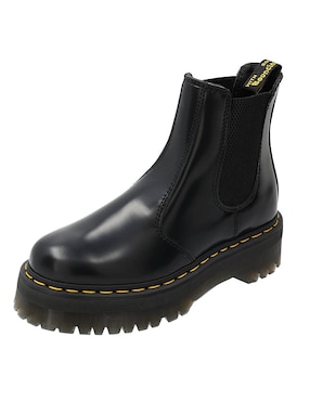 Bota arriba del tobillo Dr. Martens de piel para mujer
