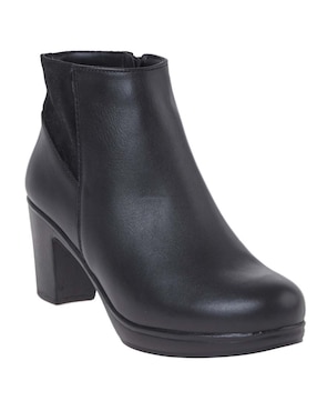 Botín al tobillo Suave Pies de piel para mujer Botín al tobillo Suave Pies de piel para mujer