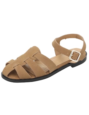 Sandalia plana Map para mujer