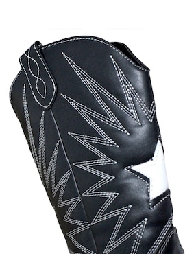 Bota cowboy abajo de la rodilla Kuali Shoes Vaquera para mujer