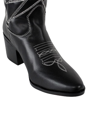 Bota cowboy abajo de la rodilla Kuali Shoes Vaquera para mujer