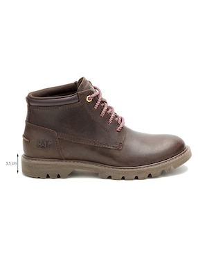 Bota al tobillo Caterpillar de piel para mujer