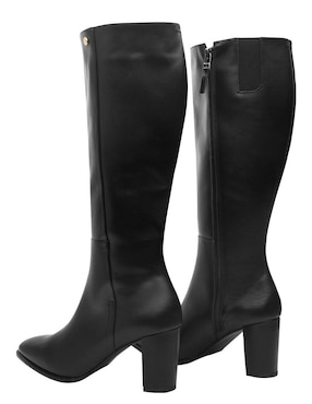 Bota abajo de la rodilla Dorothy Gaynor de piel para mujer
