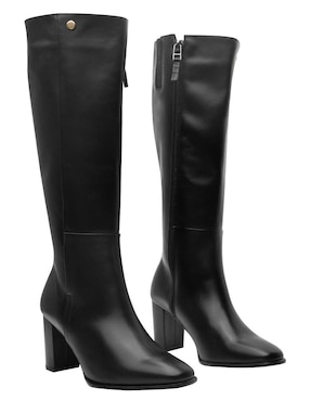 Bota abajo de la rodilla Dorothy Gaynor de piel para mujer