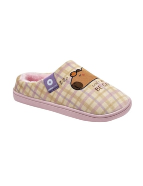 Pantufla Moramora para mujer