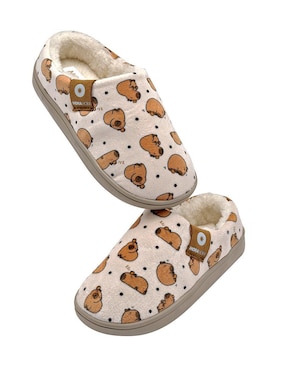 Pantufla Moramora para mujer