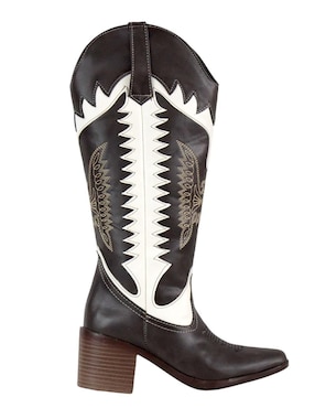 Bota cowboy abajo de la rodilla Kuali Shoes para mujer