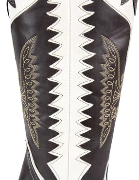 Bota cowboy abajo de la rodilla Kuali Shoes para mujer